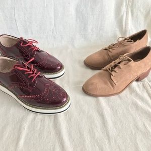 Lot of 2 Loafer Style Dress Shoes